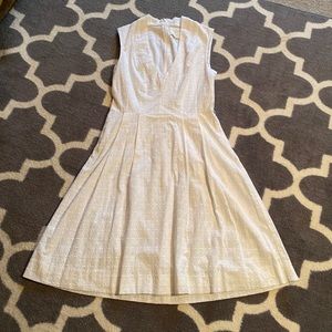 Kate Spade white v neck dress size 8